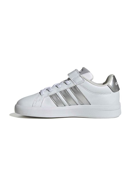 Scarpe Adidas Grand Court 3.0 Bianco Argento Bambini ADIDAS CORE | Sneakers | JP9368-